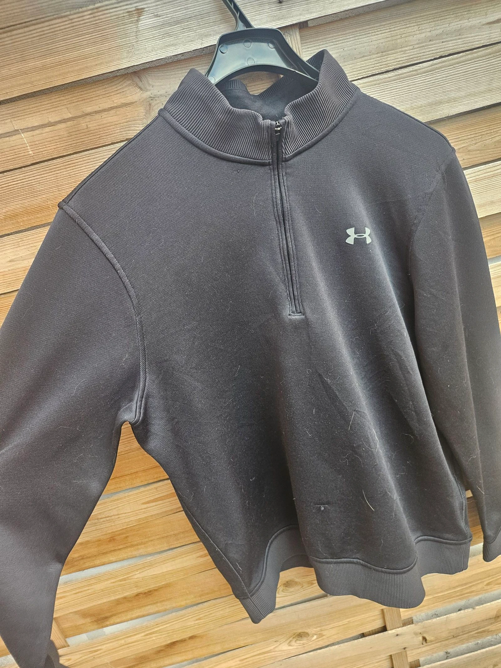 Sweat demi zip under amour unisexe 